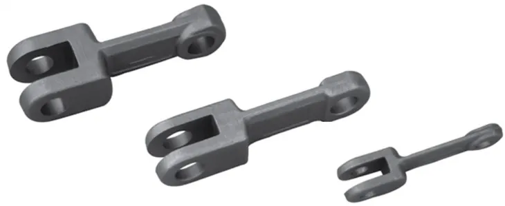 Cadena de forja de gota rascadora