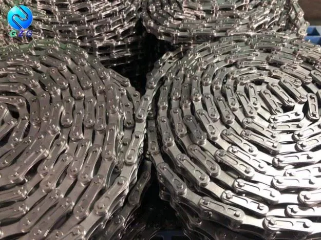 Cadena de rodets estàndard d'acer inoxidable de doble pas